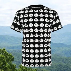 Adorable Black & White Panda Dumpling All Over Print Tee