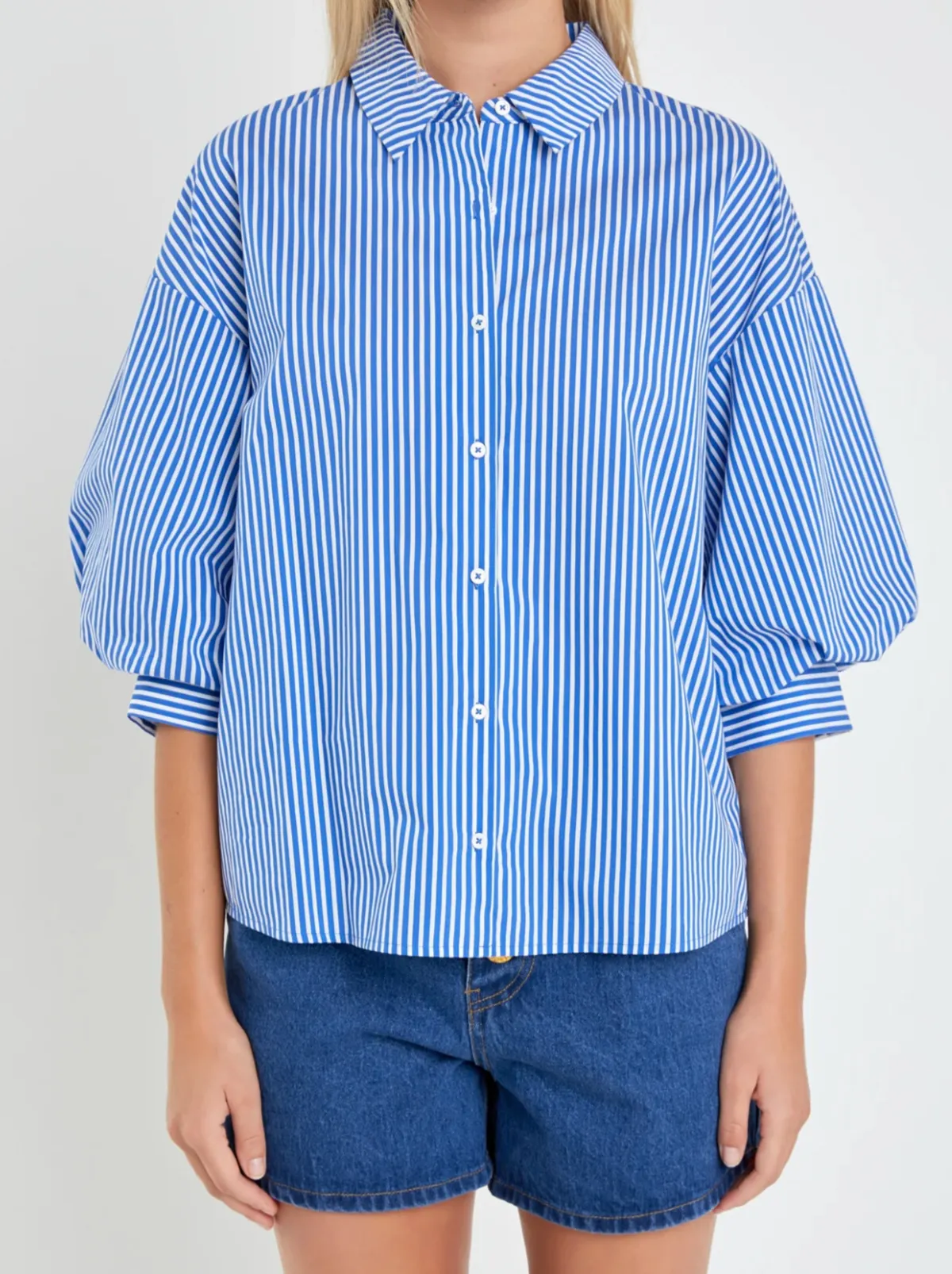 Angela Balloon Sleeve Shirt