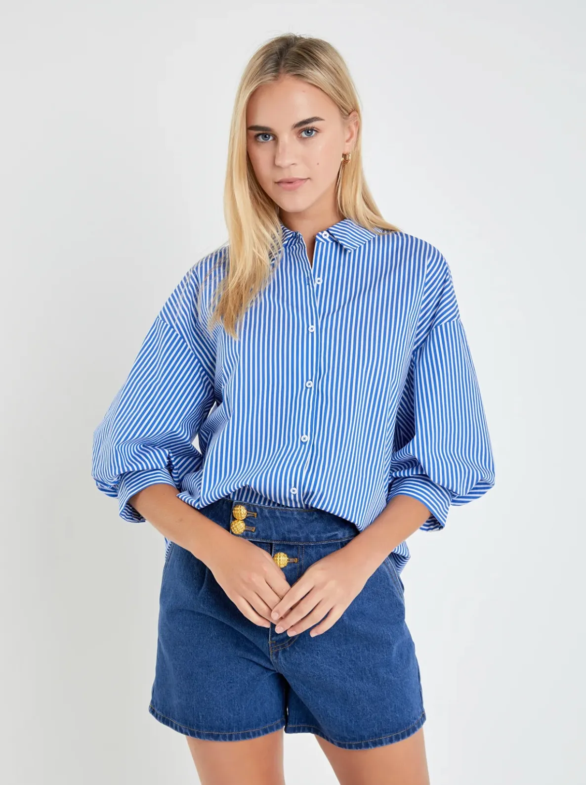 Angela Balloon Sleeve Shirt