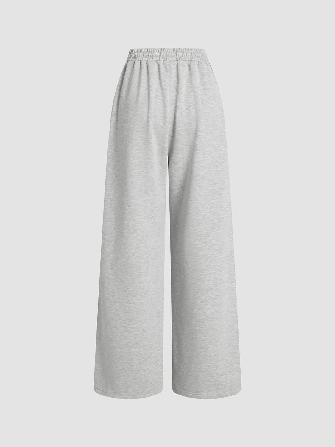 CIDER Women’s Wide Leg Sweatpants - High Waisted Straight Leg Casual Lounge Sweat Pants with Pockets Spring