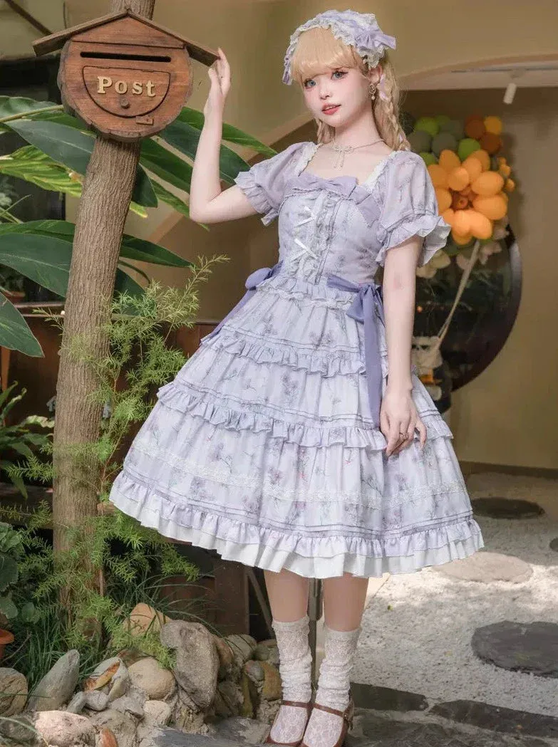 Flower Doll Dress Retro Lolita