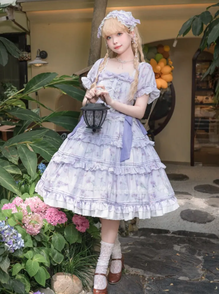 Flower Doll Dress Retro Lolita