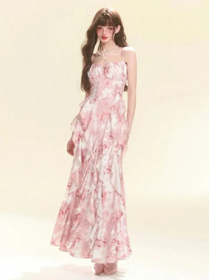 Long Dress Sweet Summer Flower