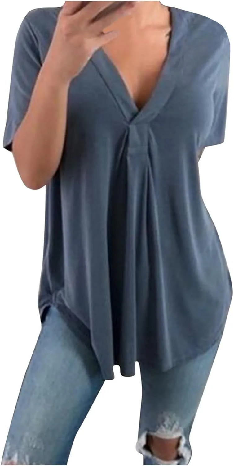Top T-Shirt for Women Beach Daily Causal T-Shirt T