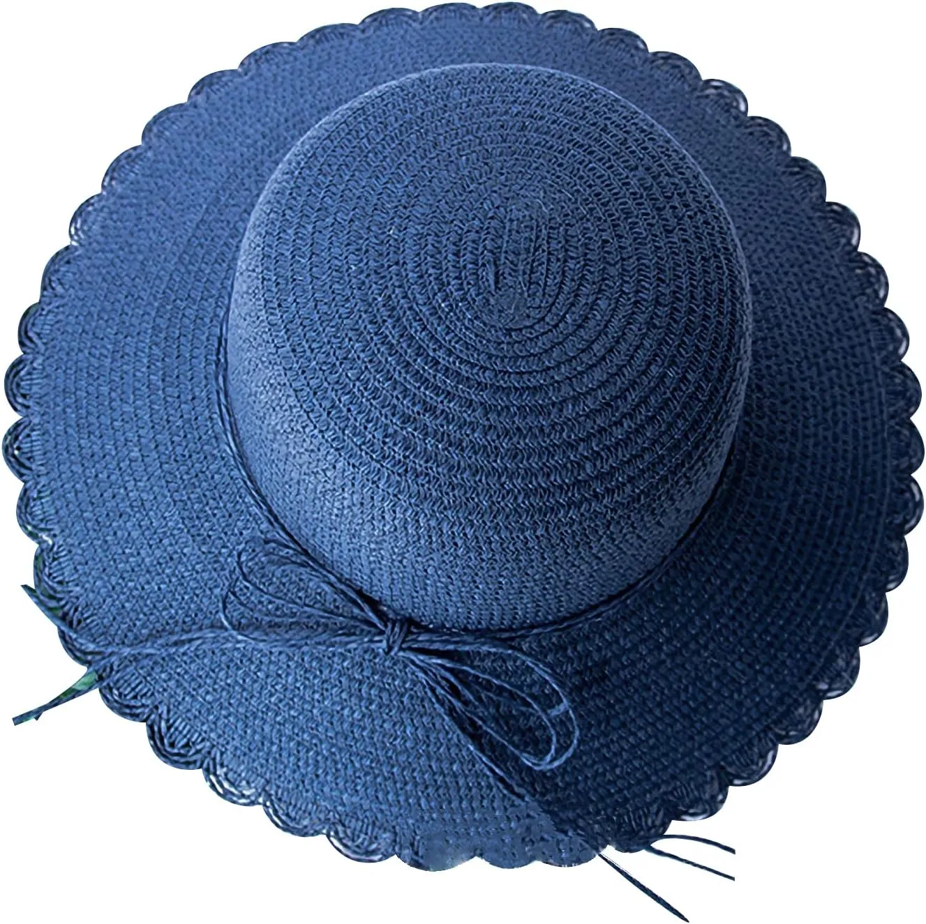 Women Wide Brim Straw Summer Hat UV Protection Sun Hat Packable Travel Bowknot Beach Hat Elegant Bucket Sun Hat