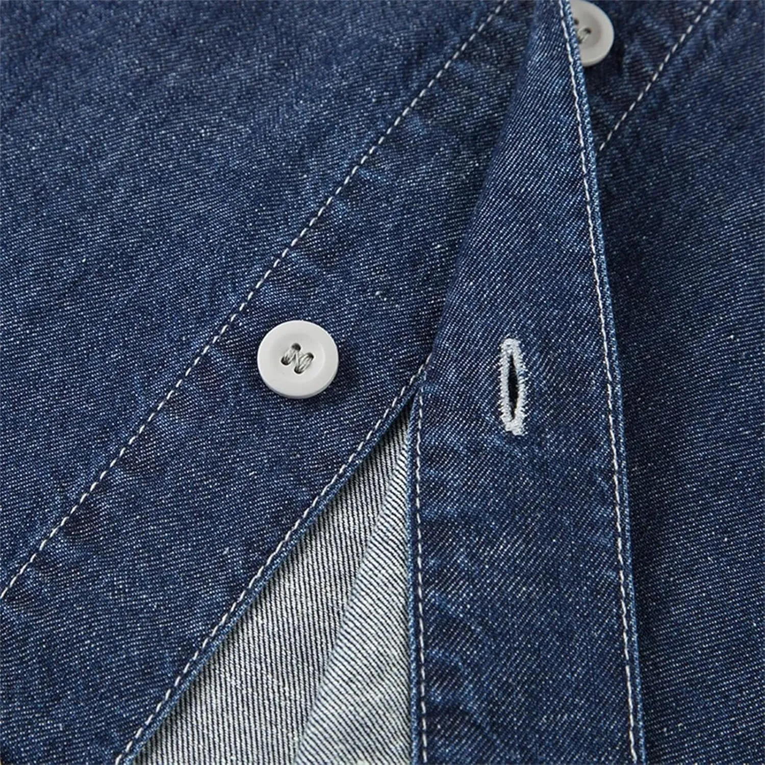 Women's Soft Denim Versatile Short Sleeve Shirt 2025 Summer Version Loose Single Breasted Jean Blouses